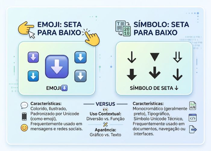 Símbolos de Seta